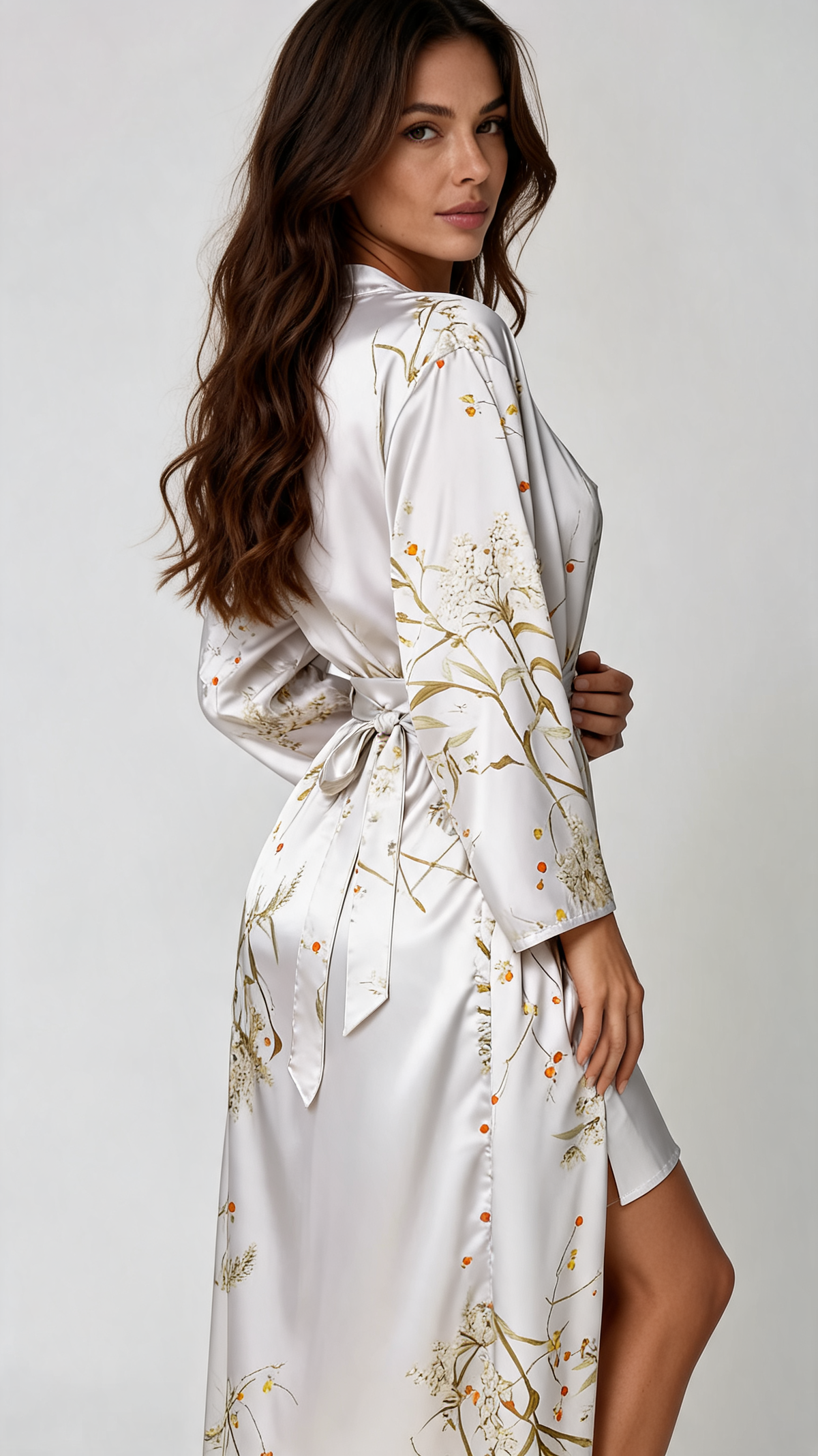 Emerald Satin Nightwear Set
